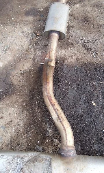 Выхлопная труба в сборе 2016 BMW X3 - Изображение 4 из 4