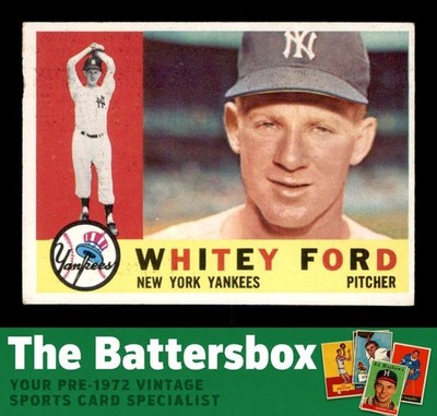 1960 Topps #35 Whitey Ford   VGEX X3790213