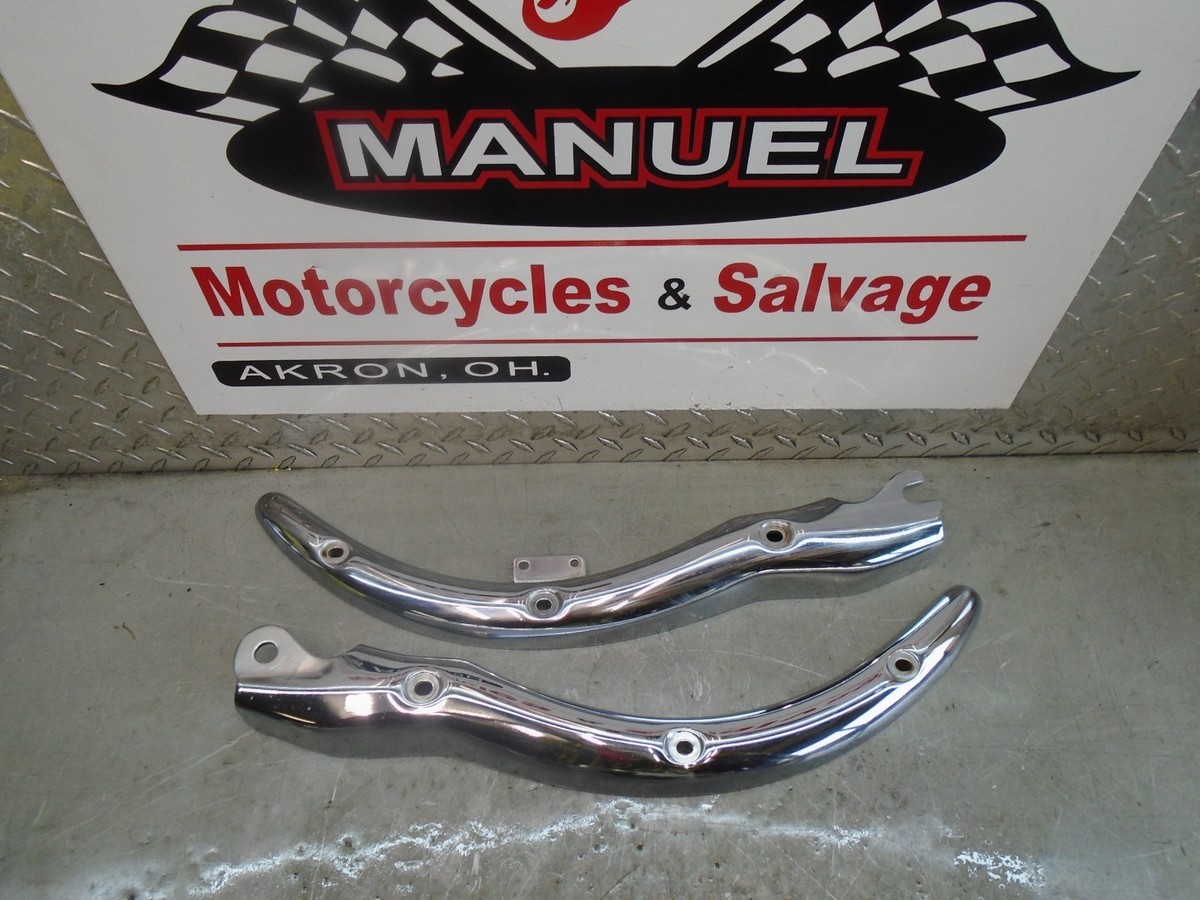 1999 99 Honda VT750CD Shadow ACE OEM REAR FENDER CHROME RAILS | eBay
