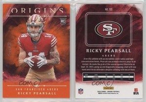 2024 Panini Origins Rookies Orange /125 Ricky Pearsall #133 Rookie RC