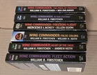 Lot of 6 - Wing Commander Freedom Flight+Heart of the Tiger+Fleet Action+more pb