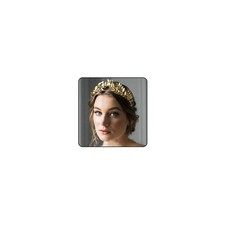 Chargances Bridal Gold Leaf Crown Headband Bridal Tiara Gold Leaf headpiece f...