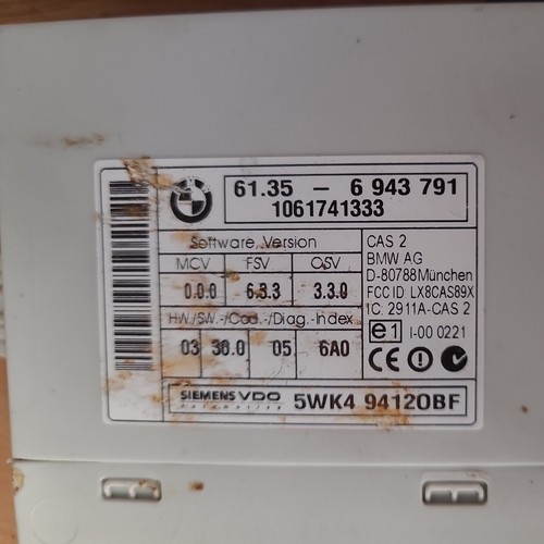 ⭐️BMW E90 - 7801711 / 0281013251 - ECU Engine Control Module Unit + Key - Picture 3 of 5