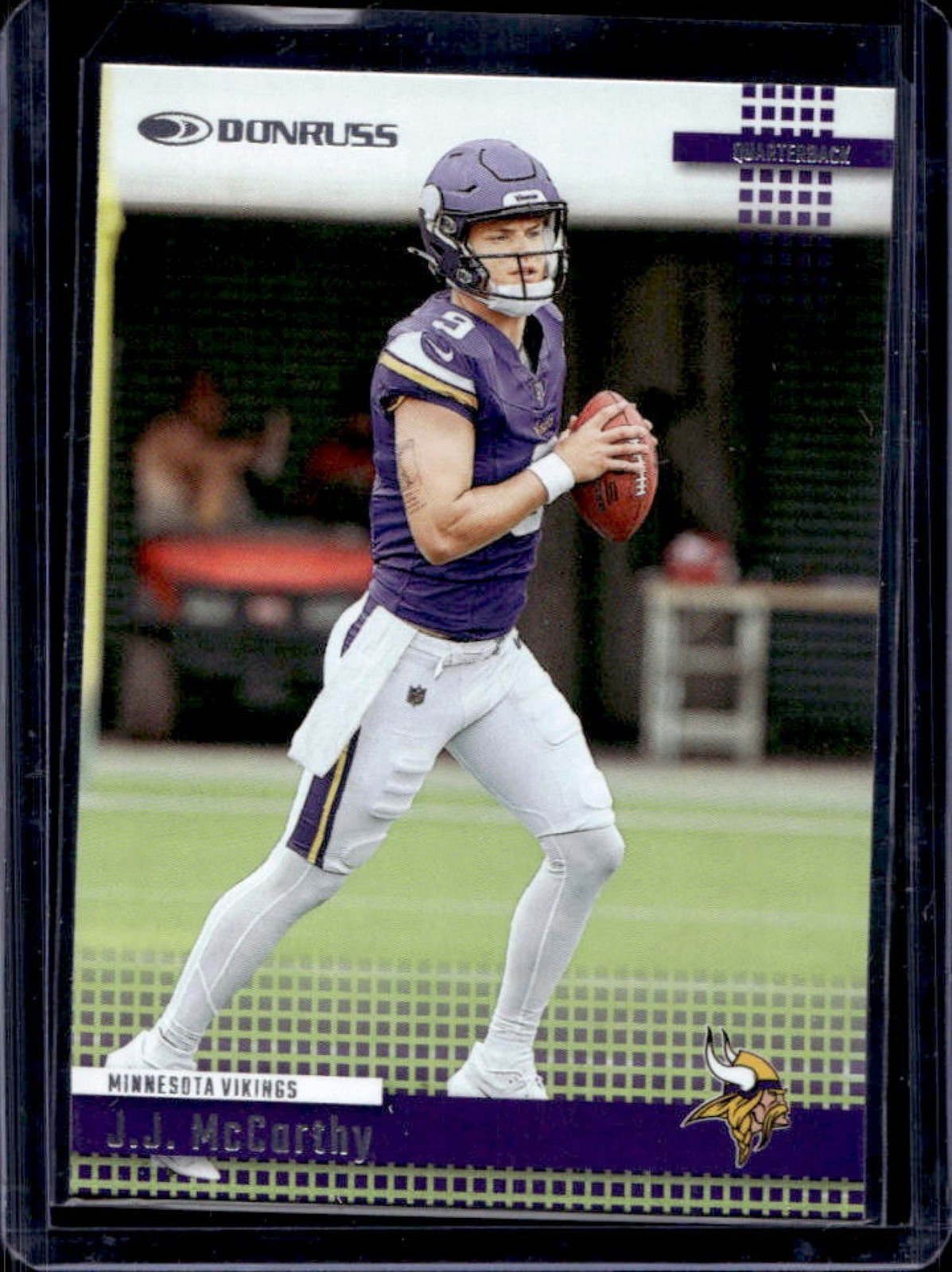 2024 Donruss JJ McCarthy Retro 2004 Rookie RC #27 Vikings