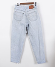 Vintage Structure Men's 32 FIT 28x32 Denim Jeans Light Wash Tapered Made In USA