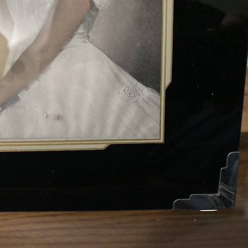 PARAMOUNT MOVIE STAR TINTED FAN PHOTO MCM PICTURE FRAME W/OLYMPE BRADNA 1930’s - Picture 5 of 14