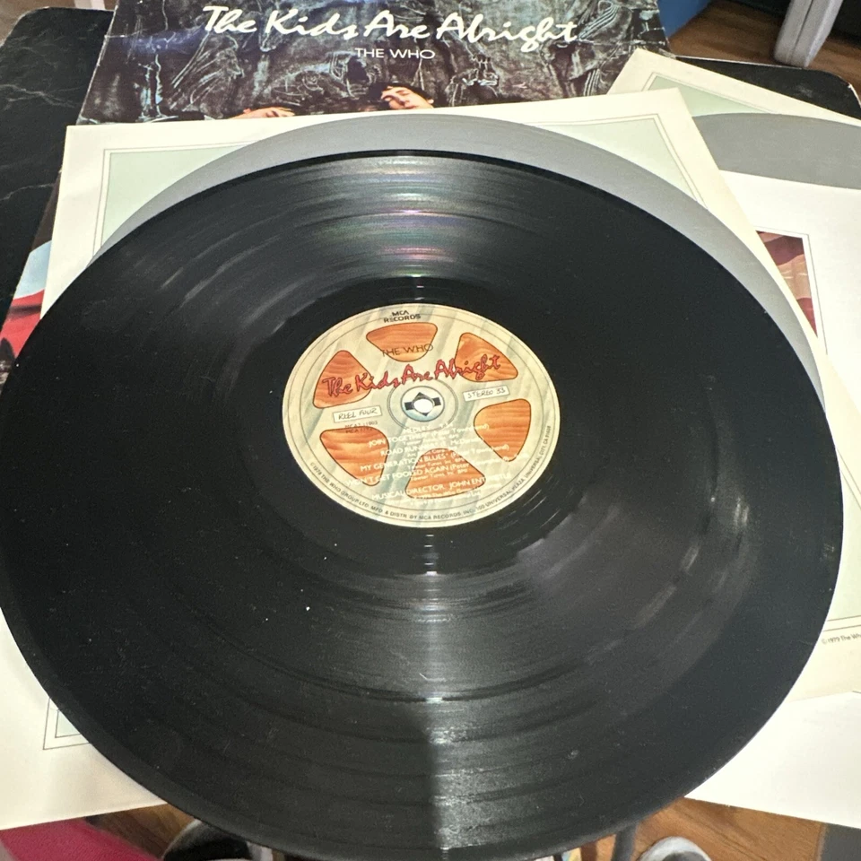 The Who, The Kids Are Alright, 1975 1st MCA double Lp, MCA2-11005 dust Jacket - Image 3 of 4
