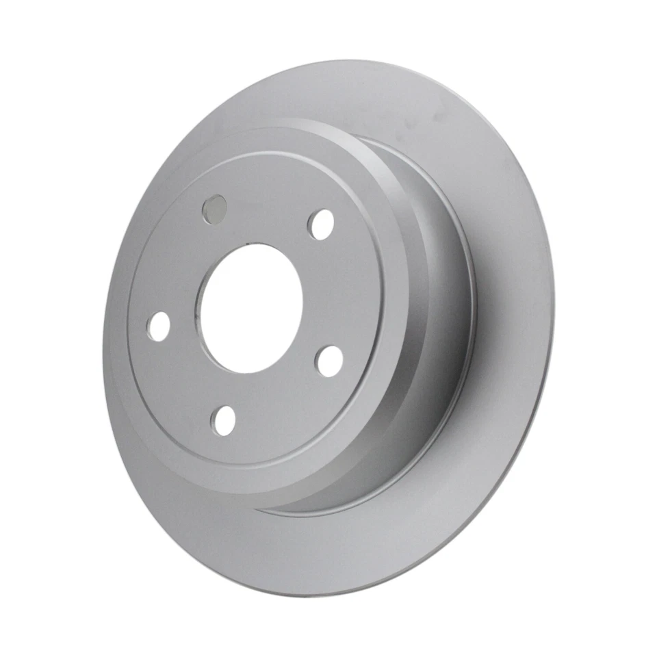Rotor de freno de disco sólido trasero Bosch QuietCast 316 mm para Jeep Wrangler 2007-2018 Foto 3 de 4