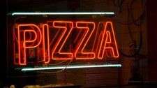 Pizza Store Acrylic Neon Light Sign 20"x12" Lamp Glass Wall Space Decoration