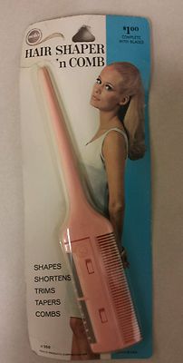 Vintage Hair Trimmer / Shaper Combo! Unique old hard to find retro Item! NICE! 