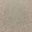 thumbnail 2  - Berber Carpet Remnant Roll End In Desert / Beige Wool Loop Rib Pile 5x7m 38% OFF