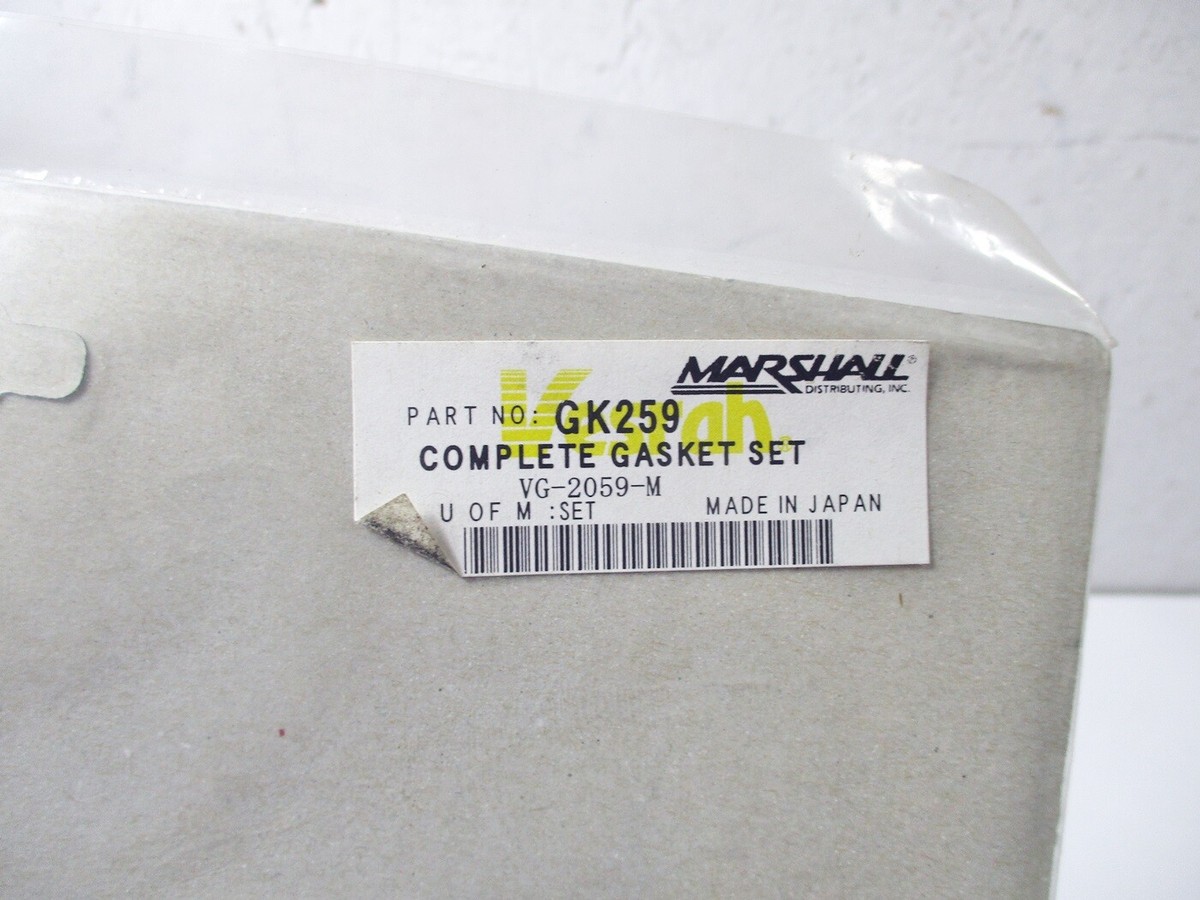 YAMAHA YFZ350 NEW VESRAH COMPLETE GASKET KIT GK259 YFZ 350 1987