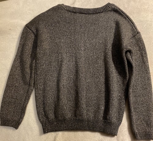 Gymboree Girls Silver Sparly Sweater, Size Small 5/6 - Picture 3 of 3