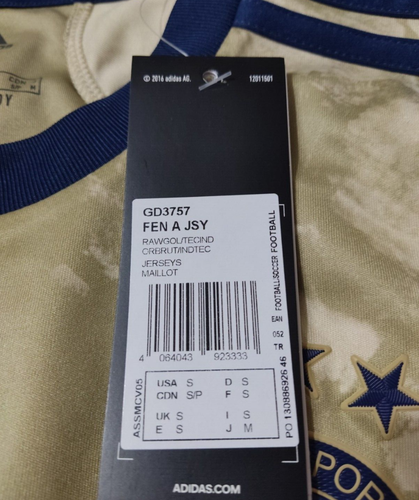 FENERBAHCE TURQUÍA 2020 2021 VISITANTE CAMISETA FUTBOL ADIDAS GD3757 S - Imagen 4 de 12