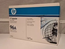 HP C4096A Black Toner Cartridge, Model 96A, 5,000 Page Max Cap., Standard Yield