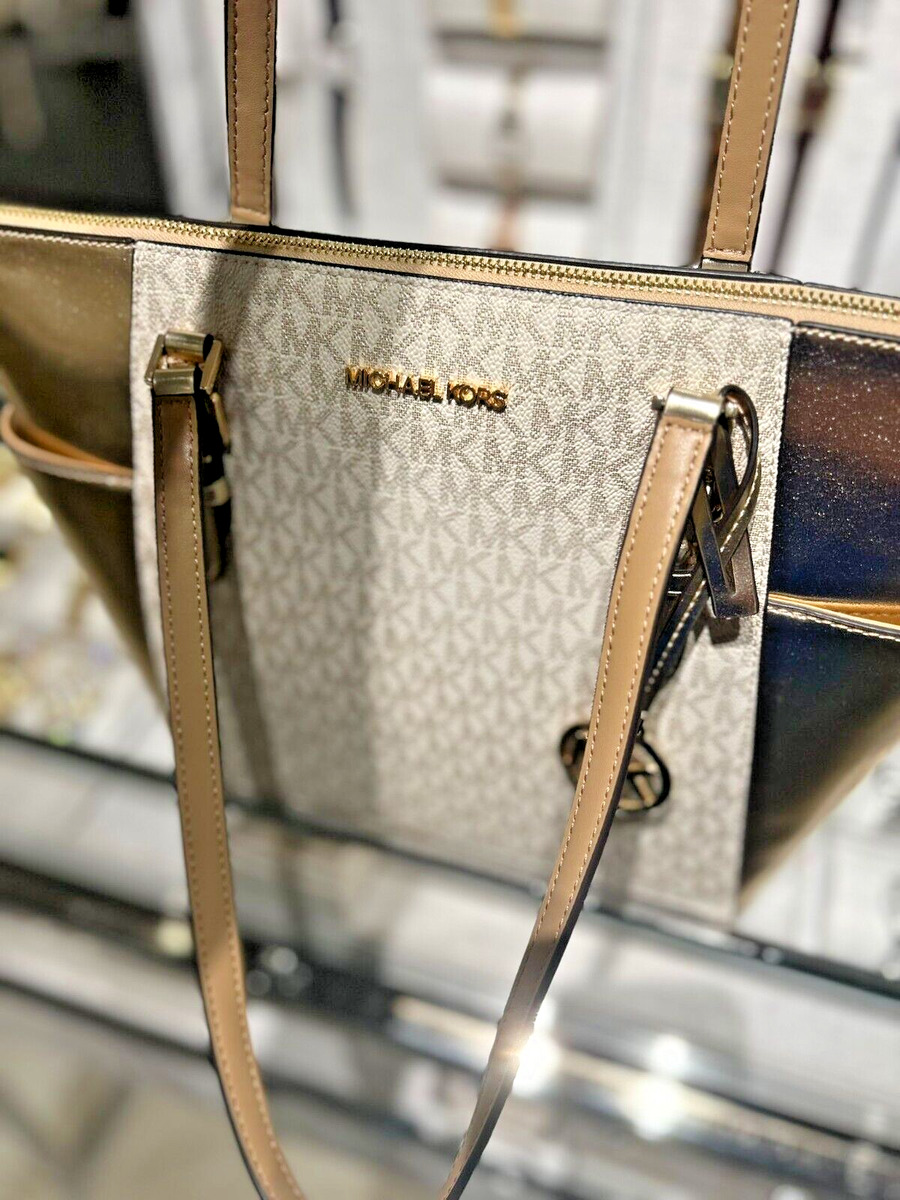 Michael Kors Charlotte Women Large Shoulder Bag Handbag