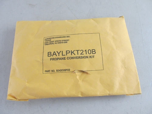 TRANE BAYLPKT210B Gas Furnace Natural to LP Conversion Kit NEW