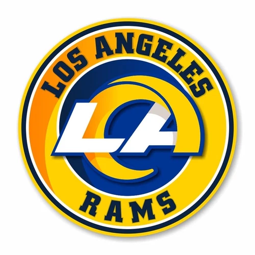 Los Angeles Rams NFL Weather Resistant Vinyl Die Cut Sticker Decal 02