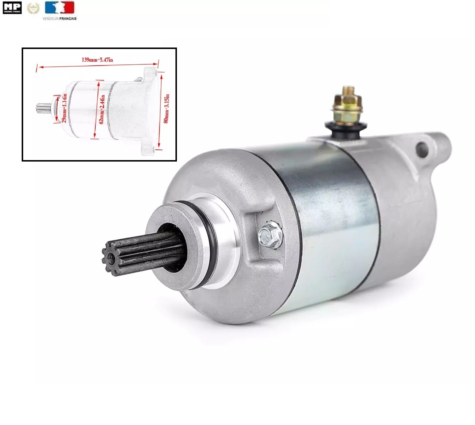 Démarreur électrique HONDA NES 125 Arobase 2000 2001 2002 2003 2004 2005 2006