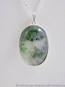 Moss Agate Pendant