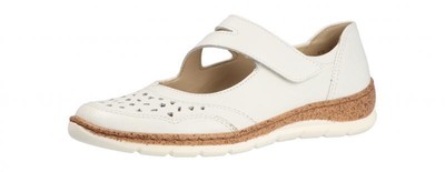 ara Damen Ballerina/Slipper/Schuhe für eigene Einlagen Gil-Ang WEISS (Weiß) 12