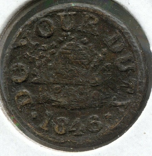 1846 R-Y4 DO YOUR DUTY. MORMON BRASS TOKEN - Latter Day Saints - Lot # EC 4740 - 第 5/10 張圖片