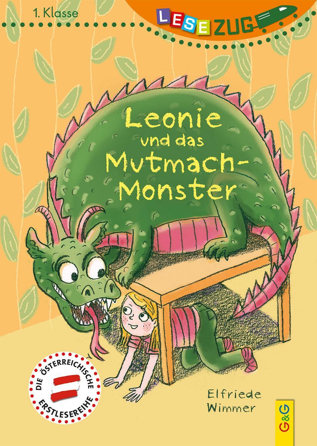 Thumbnail - Lesezug/1. Klasse: Leonie Und Das Mutmach-monster Elfriede Wimmer