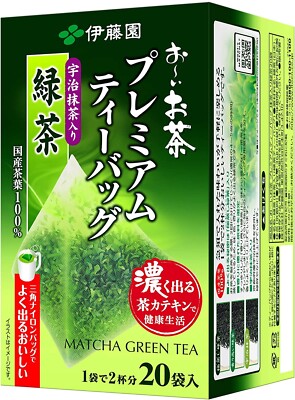 ITOEN oi ocha Premium tea 20 bags with uji matcha