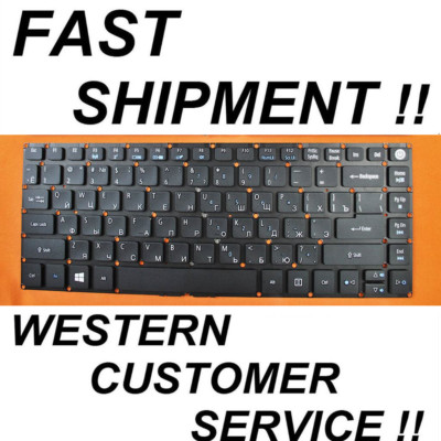 NEW Russian Keyboard for Acer Aspire ES1-420 421 432 433 ES1-332 no-backlit e