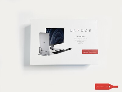 BRYDGE MACBOOK PRO VERTICAL DOCK 15  DOCKING STATION STAND 