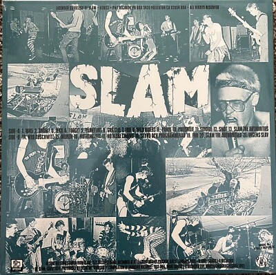 Slam - Early Years Swedish Skate Punk Hardcore KBD Rare Color