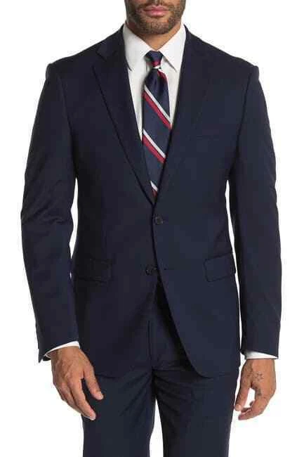 Calvin klein light blue sharkskin slim fit suit sale