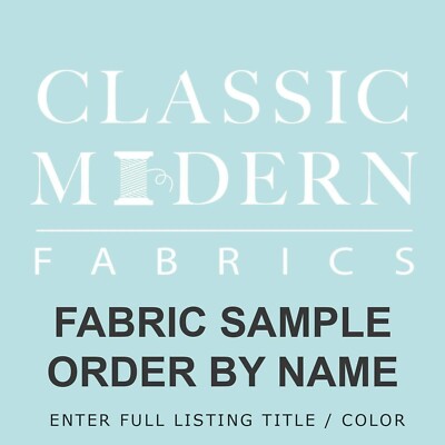 Sample Swatch Order - Classic Modern Fabrics