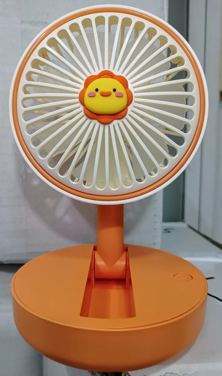Ventilatore Portatile Da Collo Senza Pale, Ricaricabile USB Con Luci LED, 3 Velocità, Batteria 4000mAh