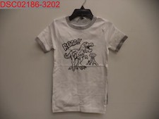 Old Navy Kids Black Grey White Dinosaur 4 Piece Pajama Set 6T 500080597334