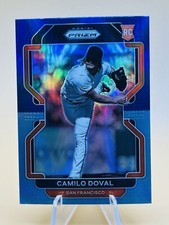2022 Panini Prizm - Carolina Blue Prizm #58 Camilo Doval ROOKIE