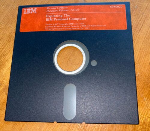 IBM PC 6936820 Exploring The IBM Personal Computer 5.25" Floppy Disk - Picture 2 of 3