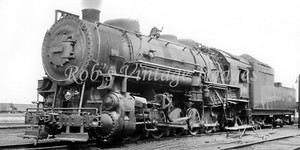 C&0 Chesapeake & Ohio Steam Locomotive 146 Railroad train photo 0-10-0
