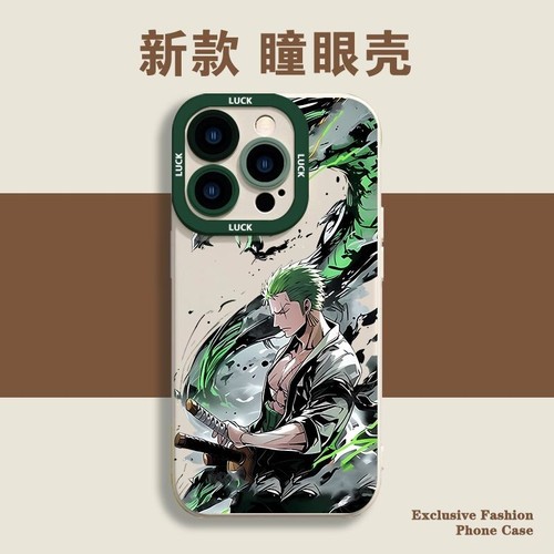 One Piece Zoro Anime Für iPhone 11 12 13 14 15 16 Pro Case Hülle Schutzhülle TPU - 第 4/6 張圖片