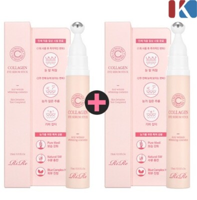 RIRE Collagen Eye Serum Stick 15ml x 2EA Eye Treatment Moisturizing Eye Essence