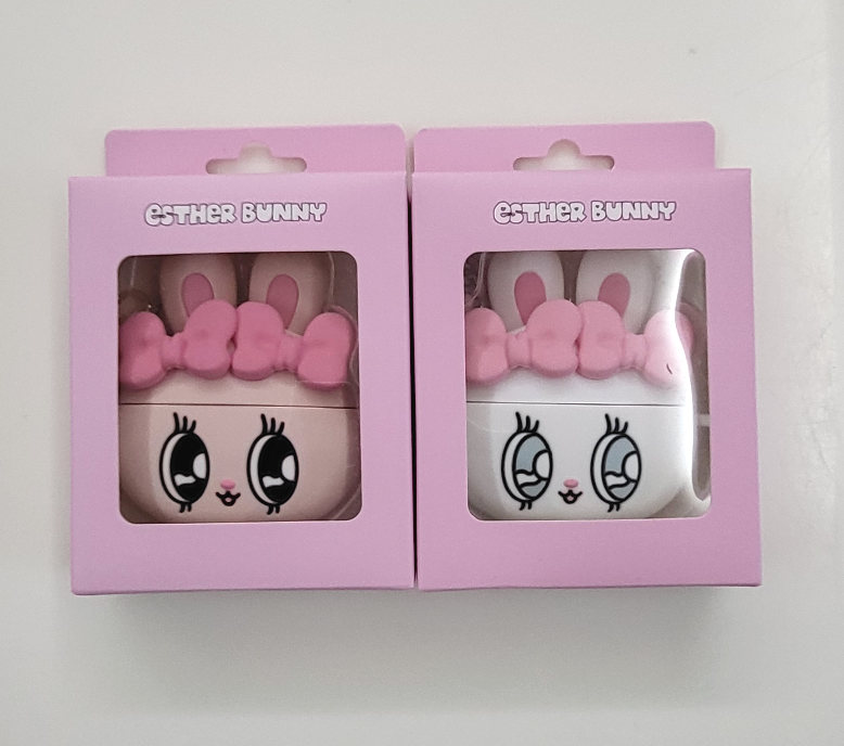 【AND A ASH】25SS★ Airpods Bunniz APPLE AIRPODS PRO/Pro 2G case Wireless Chg - Esther Bunny in