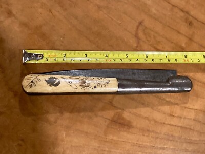 Beautiful Vendetta Veritable Poudrille Folding Knife 6 3/4  Blade