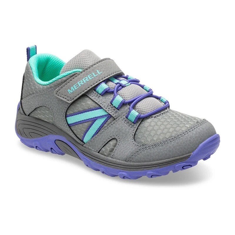 Scarpe da trekking Merrell bambino ragazza Outback sneakers basse taglia 6M grigio viola