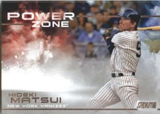 2019 Topps Stadium Club Power Zone #PZ-7 Hideki Matsui New York Yankees Baseball