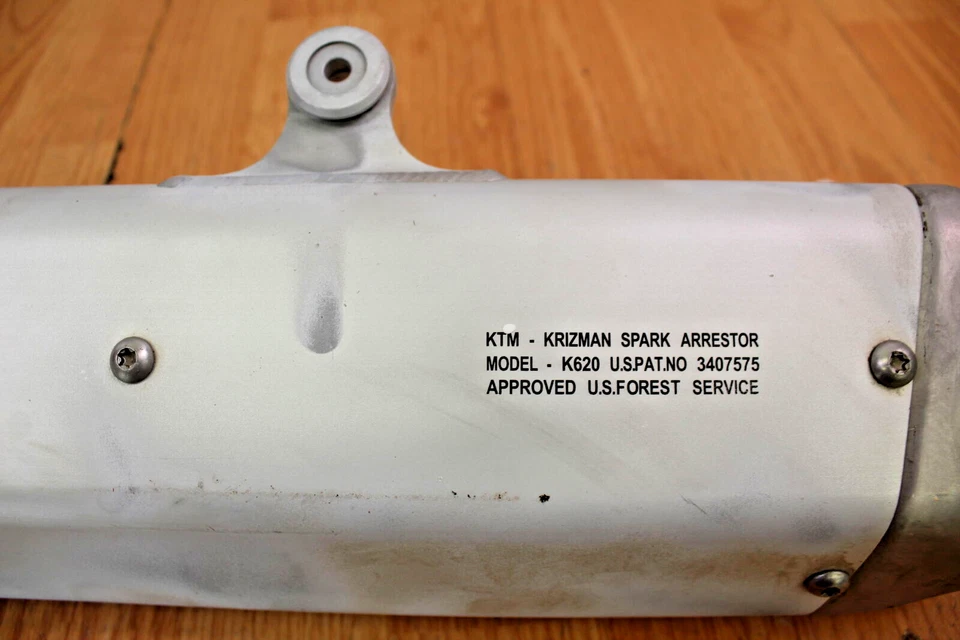 2009 KTM 400XCF-W 消声器 带头管 — 第 4/4 张图片