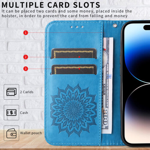 Pattern Stand PU Leather Flip Wallet Phone Case For Google Pixel 8/7/6 Pro 7A 6A - Picture 15 of 424