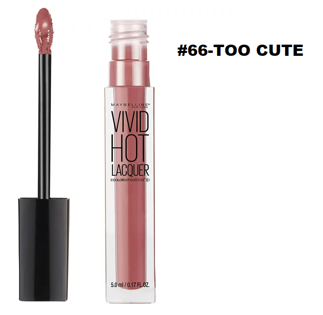 Maybelline Color Sensational Vivid Hot Lacquer – Intensiver Glanz-Lippenstift