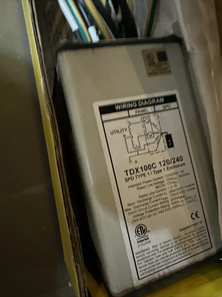 SURGE PROTECTOR TDX100C 277/480V - Image 2 of 3