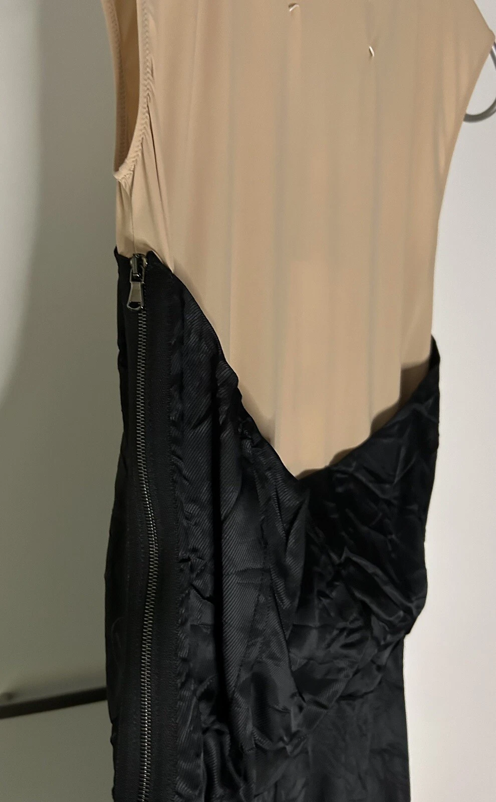 Body abito Maison Margiela a strati pieghe 40 IT nuovo con etichette