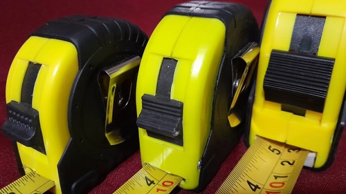 3 Measuring tapes - 10 Ft, 16 Ft, 25 Ft inch/cm - Picture 9 of 9